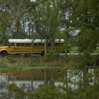 Bus scolaire en Louisiane