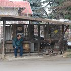 Bus Stop in Bulgaria