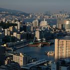 Busan bei Sonnenuntergang