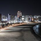 Busan, Südkorea Hotelblick