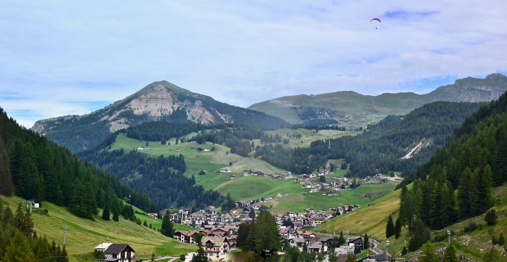 Busausblick auf Wolkenstein…