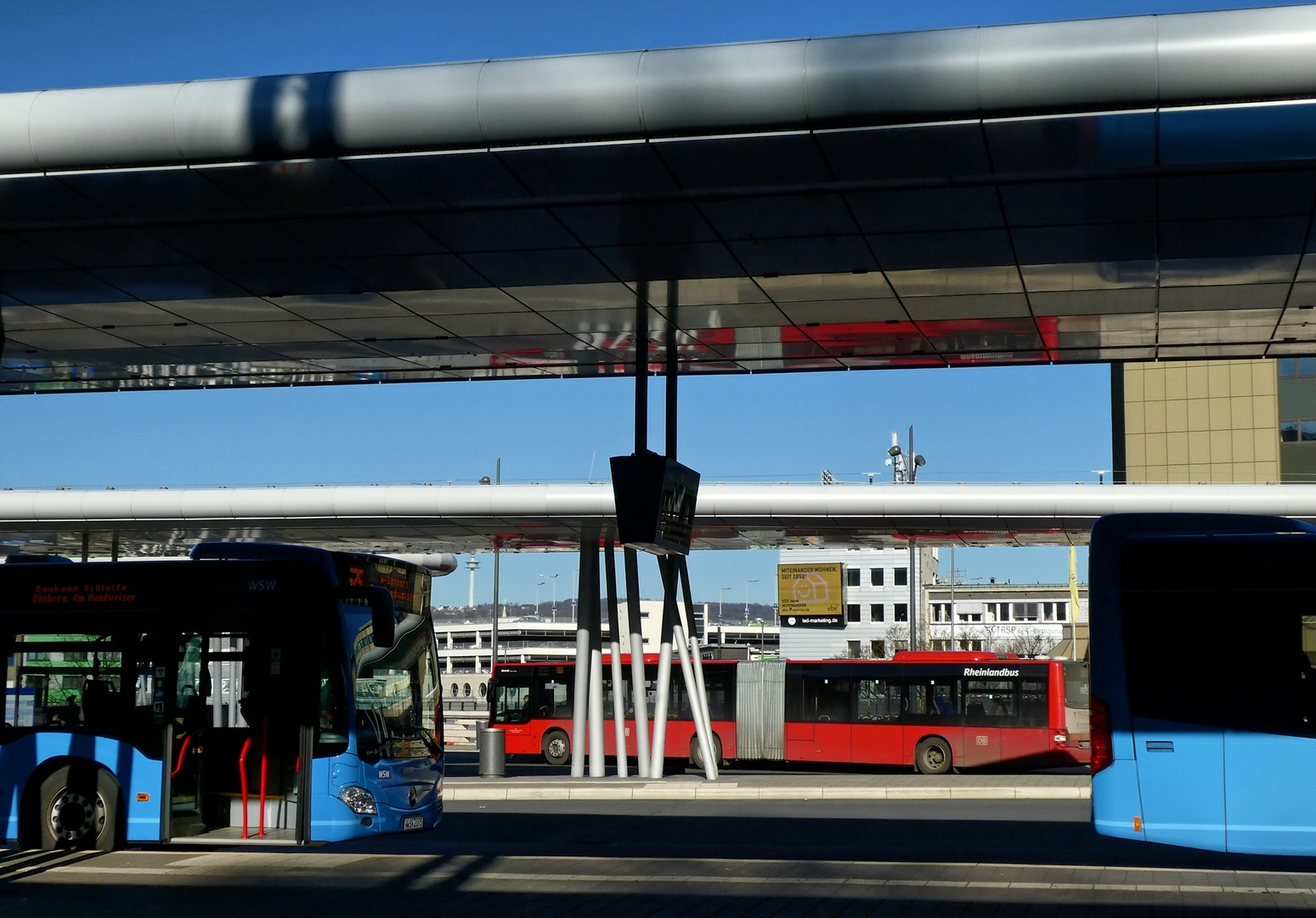 Busbahnhof am HBF Wuppertal