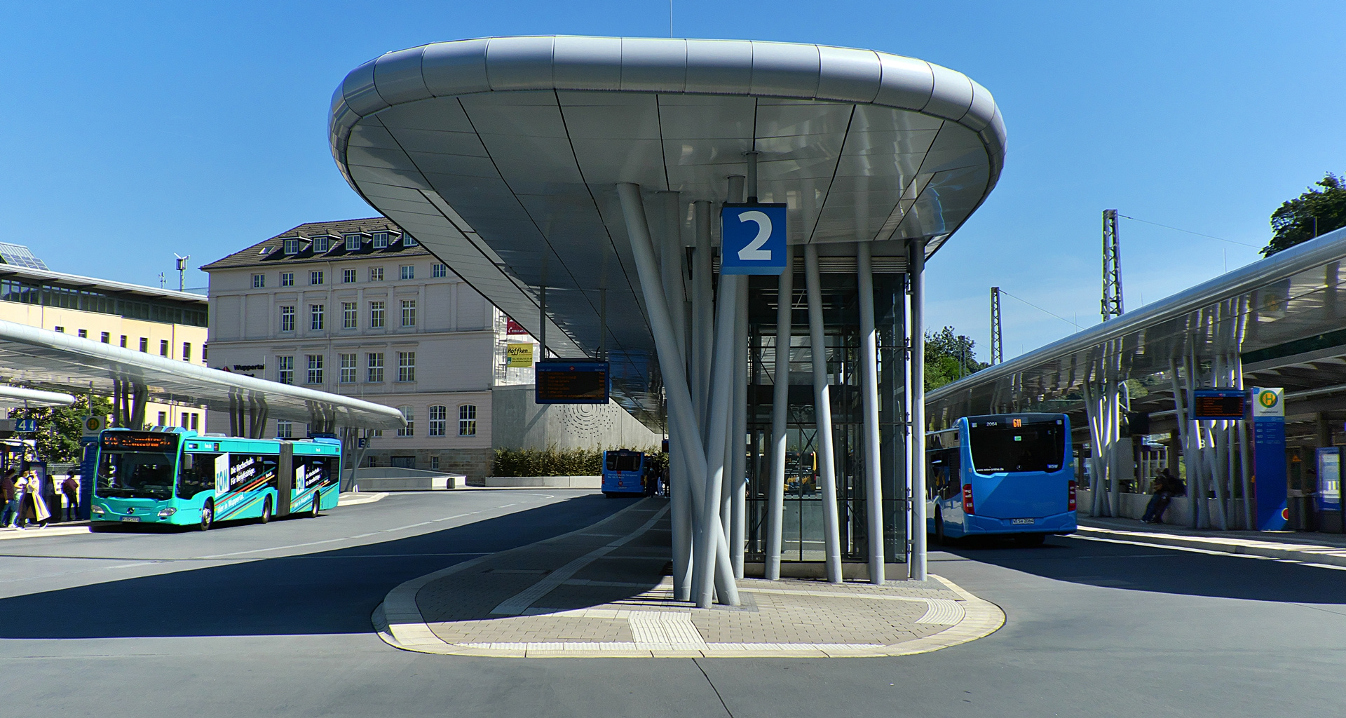 Busbahnhof am HBF Wuppertal