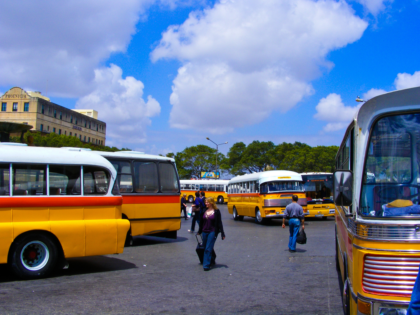 Busbahnhof auf Malta