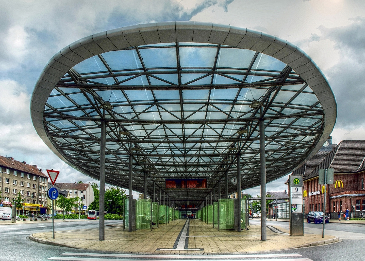 Busbahnhof in Herne
