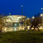 Busbahnhof in Leverkusen 