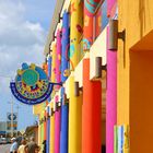 Busbahnhof in Oranjestad Aruba ,Karibik Aida Kreuzfahrt