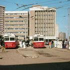 Busbahnhof, Kairo, 1975