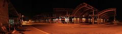 Busbahnhof Wernigerode in der Nacht