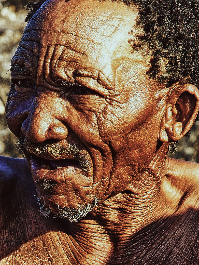 Buschmann , Namibia