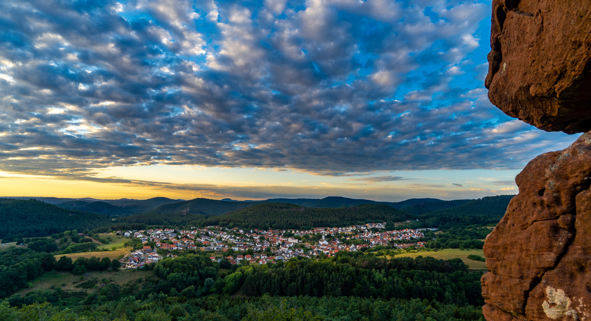 Busenberg Abendstimmung