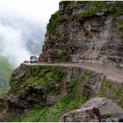 Busfahren im Himalaya