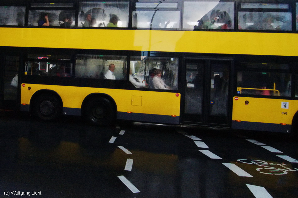 Busfahren in Berlin....