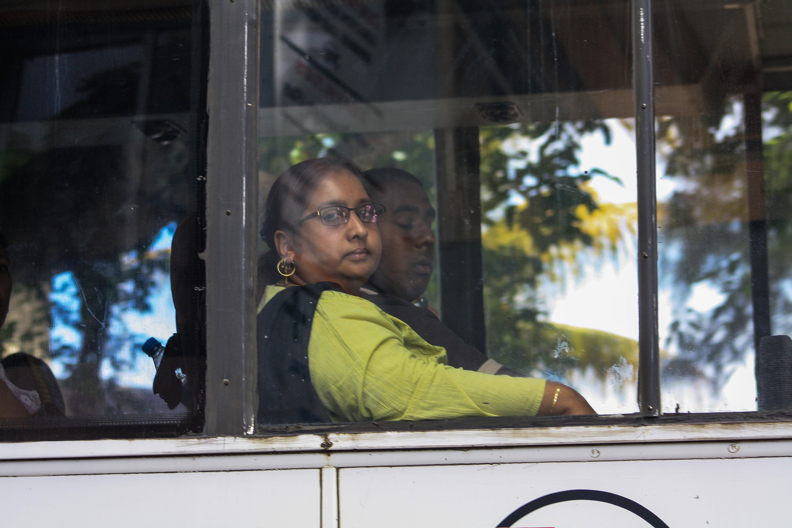 Busfahrer auf Mauritius