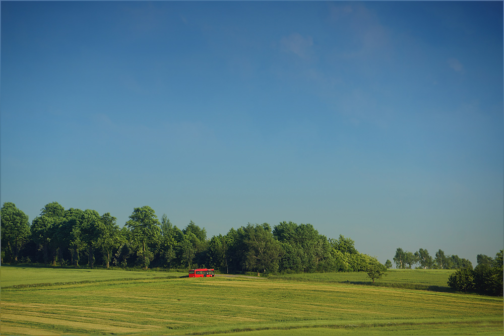 Busfahrt ins Grüne