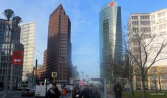 Bushaltestelle am Potsdamer Platz