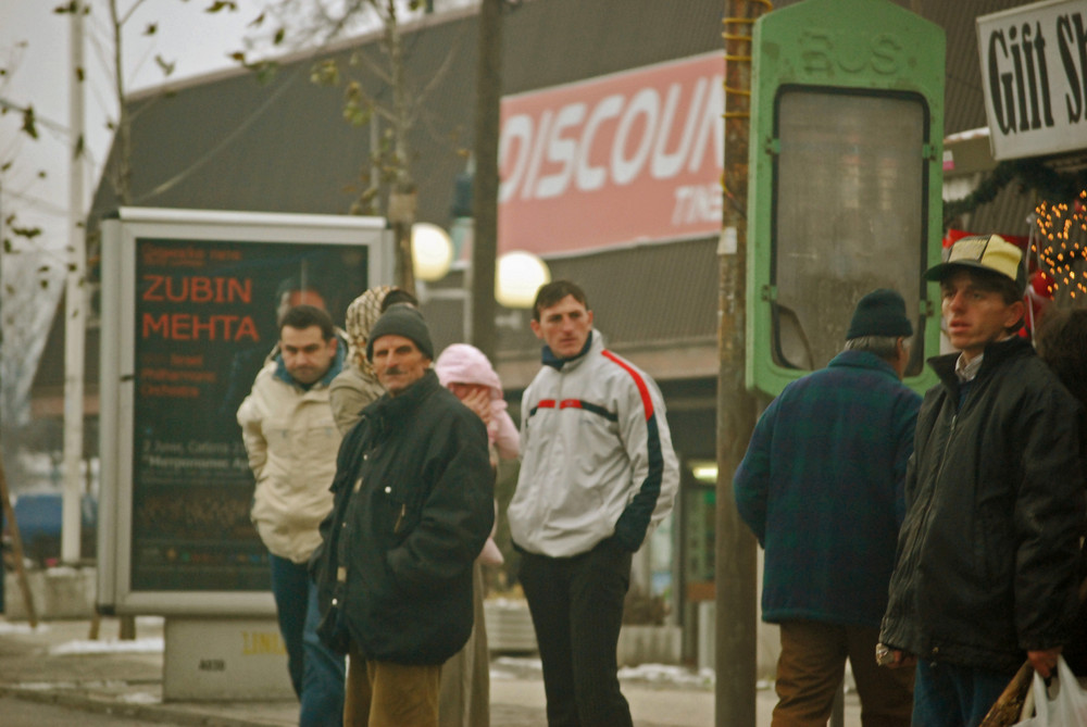 Bushaltestelle Skopje