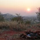 ** Bushfire Haze over the Ranges **