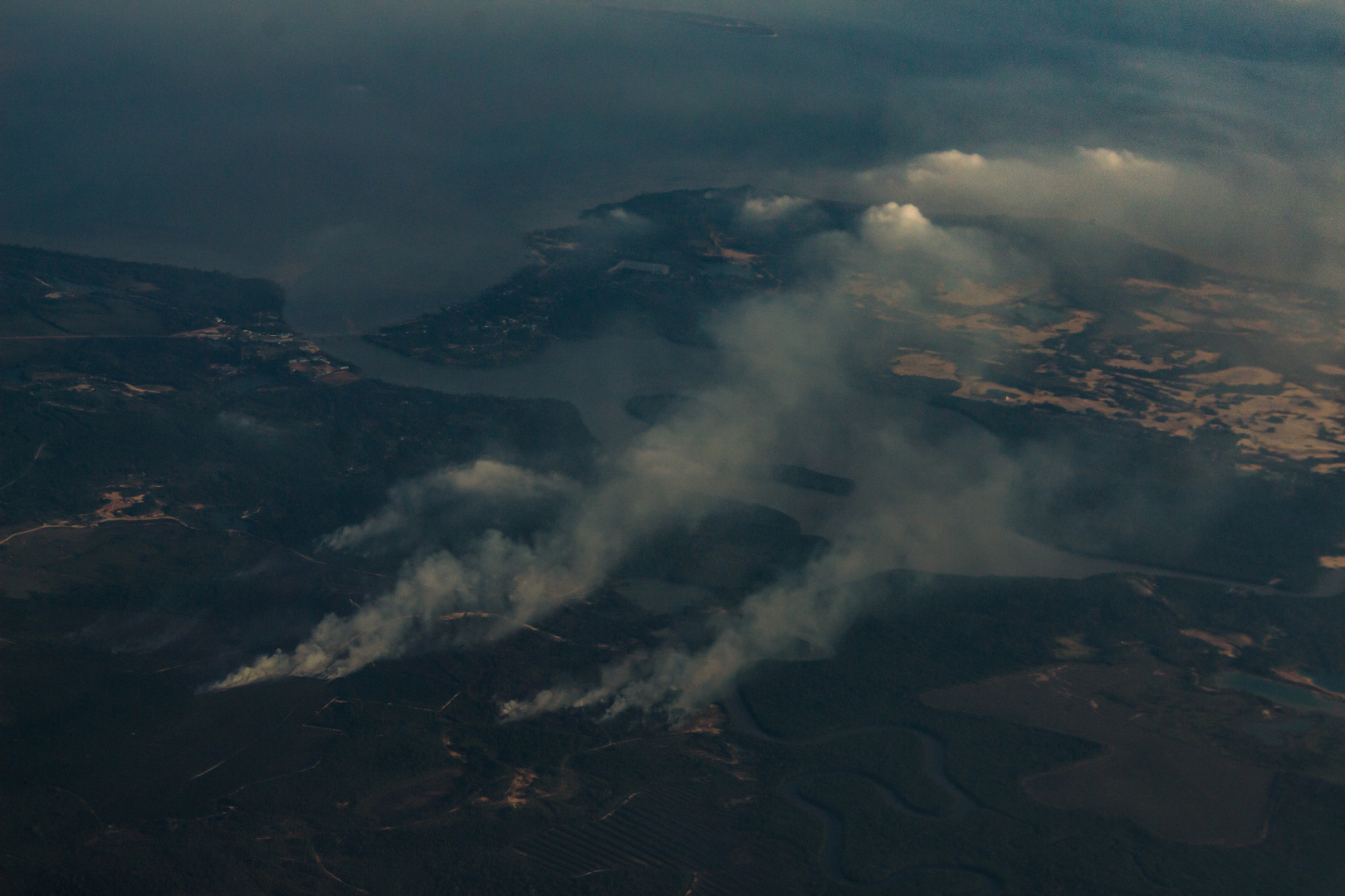 Bushfires in Indonesia