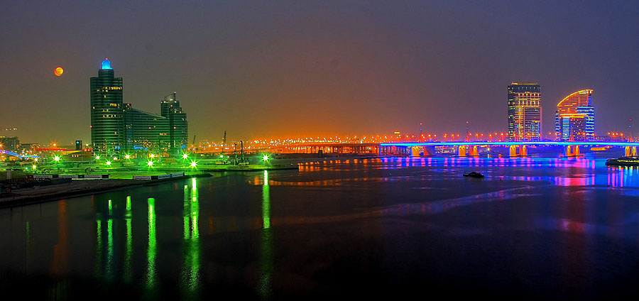 Business Bay, Night View