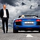 Business Portrait mit Modell & Audi R8 Spyder