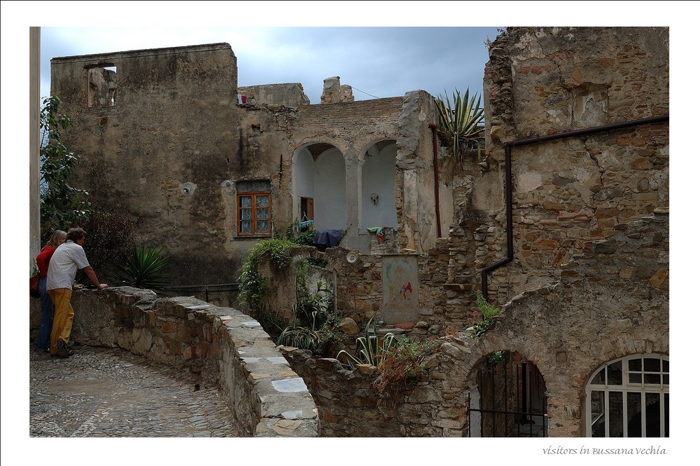 Bussana Vecchia Visitors