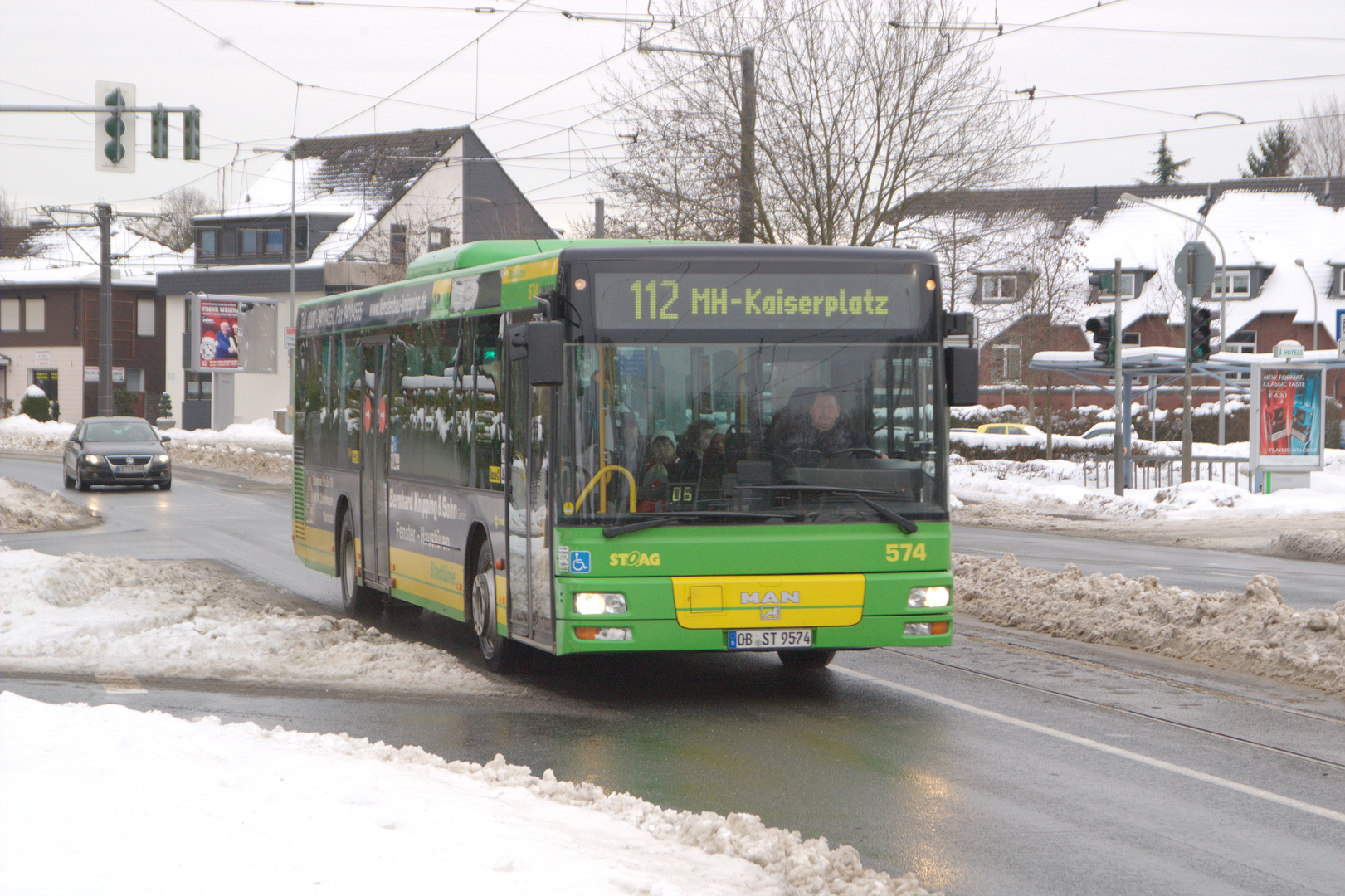 Busse statt Straßenbahnen in Oberhausen