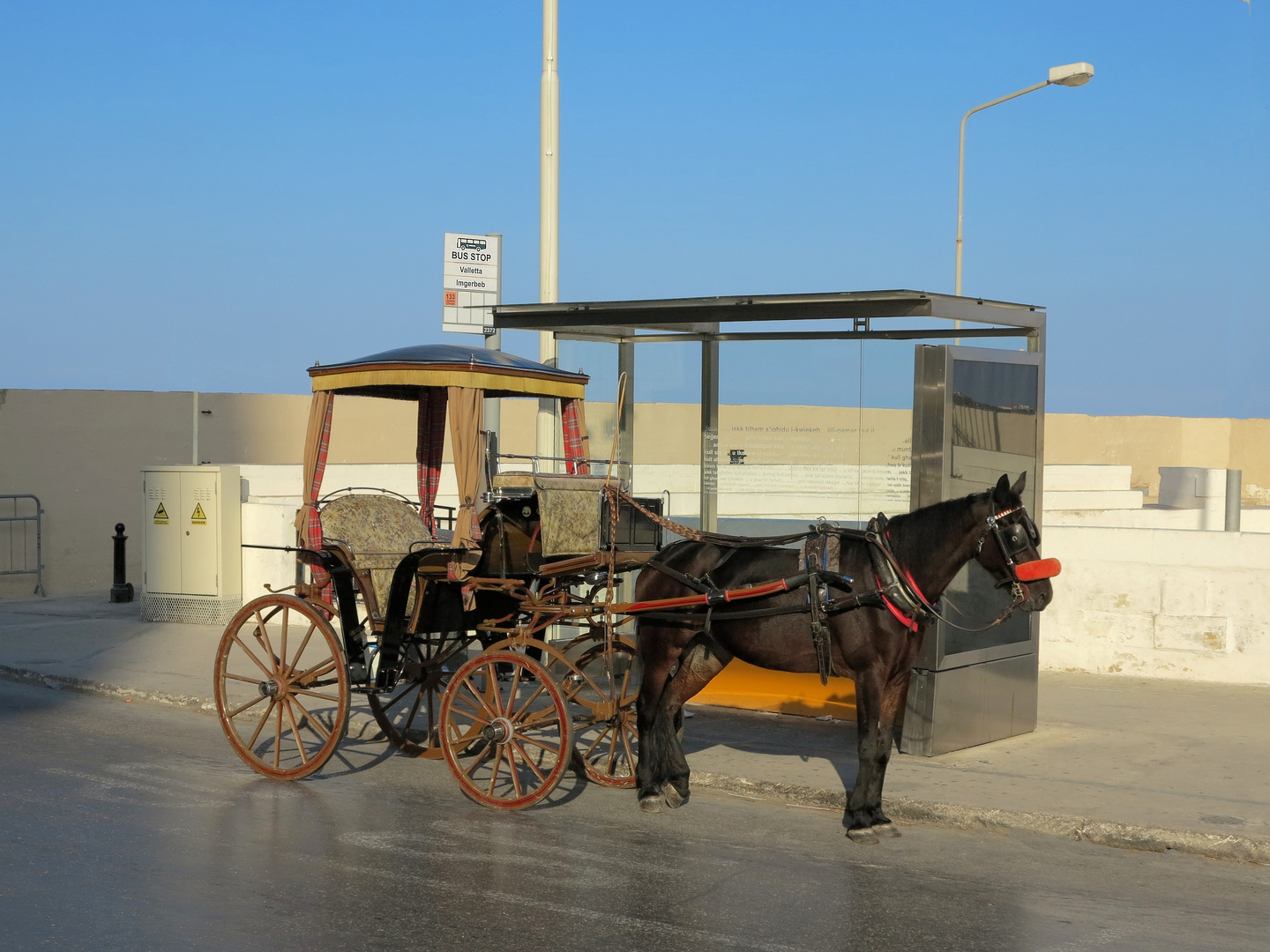 Busstation in Valletta :-)