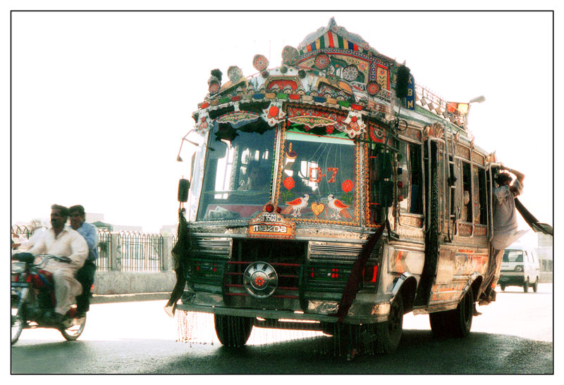 Busstop - Karachi-Pakistan