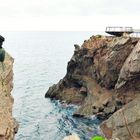 Busto de Philippe Cousteau situado en el concejo asturiano de Castrillón