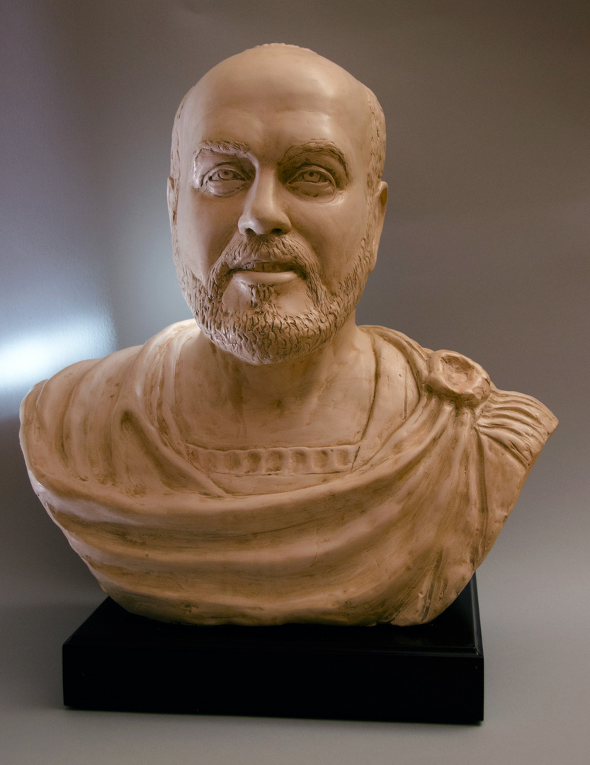 busto romano cesare imperatore