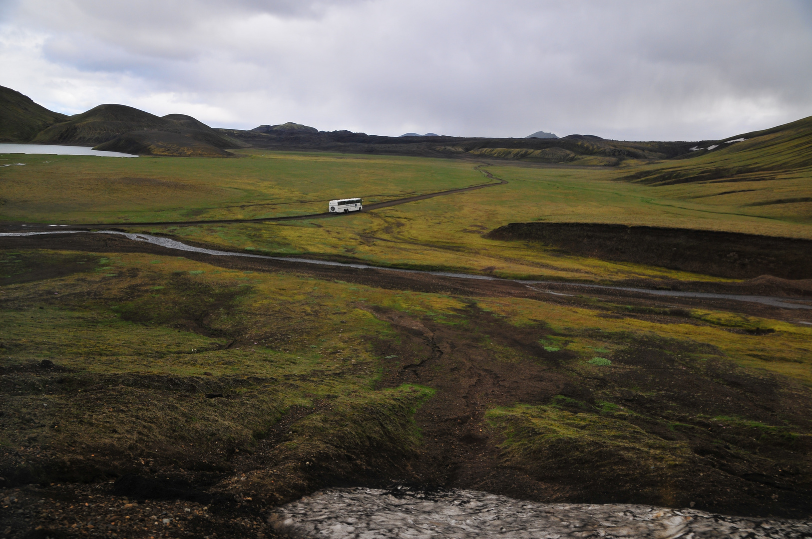 Bustour im Hochland Islands - auf dem Weg nach Landmannalaugar