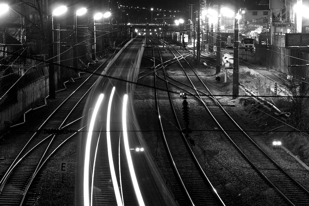 Busy at night (Verbindungs-Bahn 3)