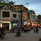 Busy roads in Hoan Kiem Lake district