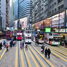 Busy streetlife in Causeway Bay