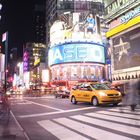 Busy Times Square...