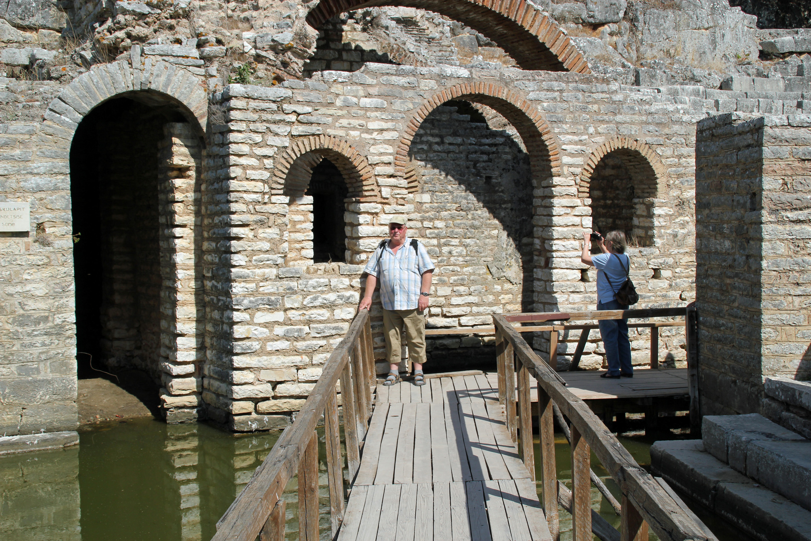 Butrint / Albanien: Schatzhaus des Asklepios - Heiligtums