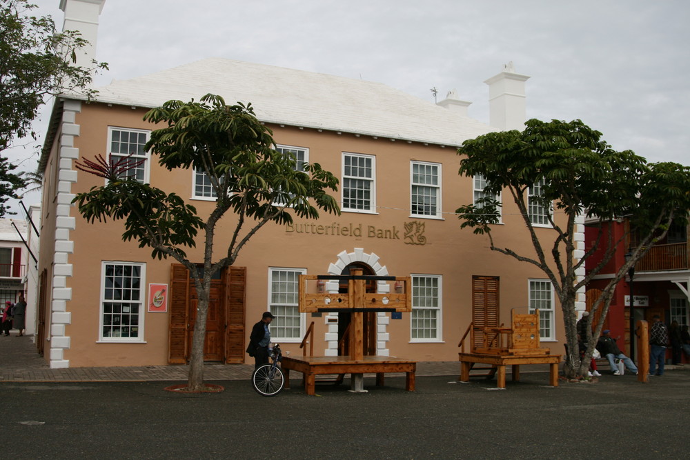"Butterfield Bank" in St. George Bermuda