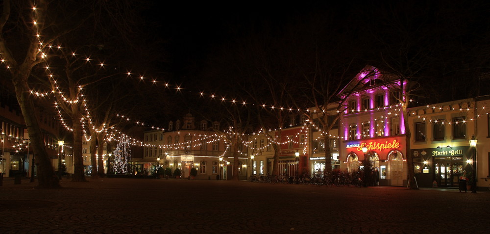 Buttermarkt in Kempen zur Weihnachtszeit