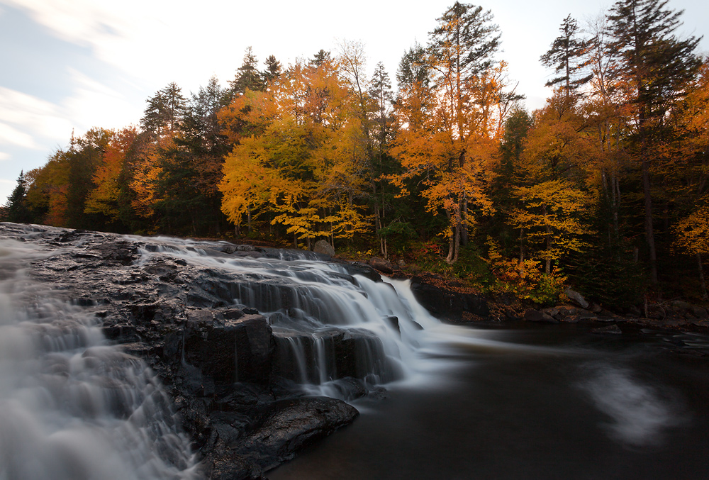 Buttermilk-Falls im Indian Summer