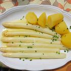 Butterspargel mit Kartoffeln