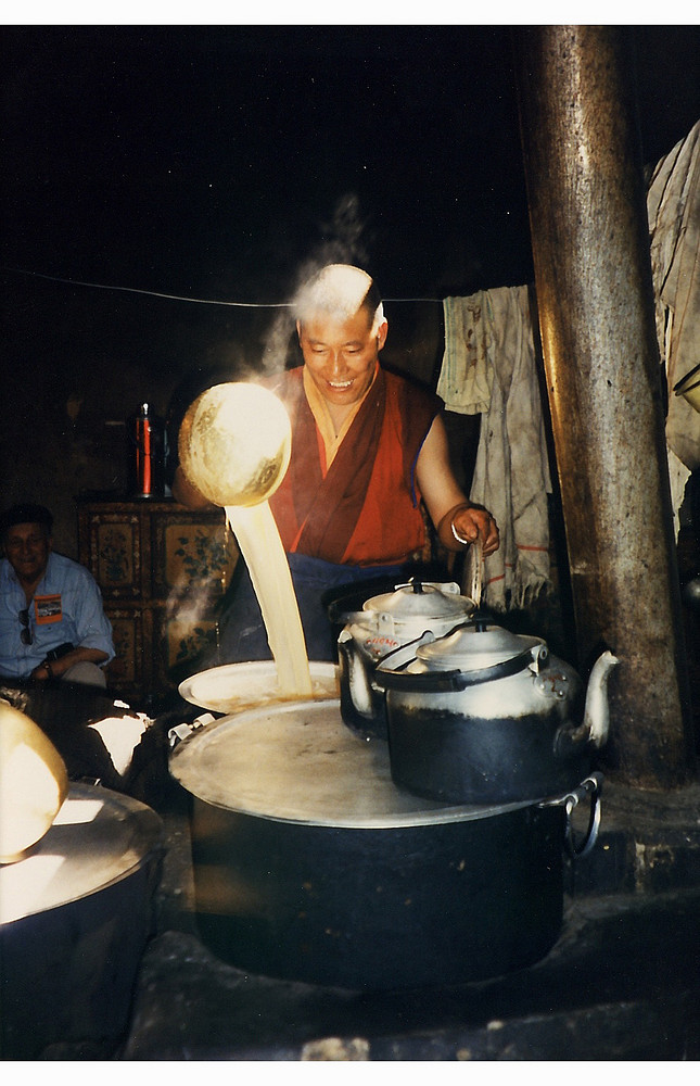 Buttertee Kloster Sera Lhasa Tibet