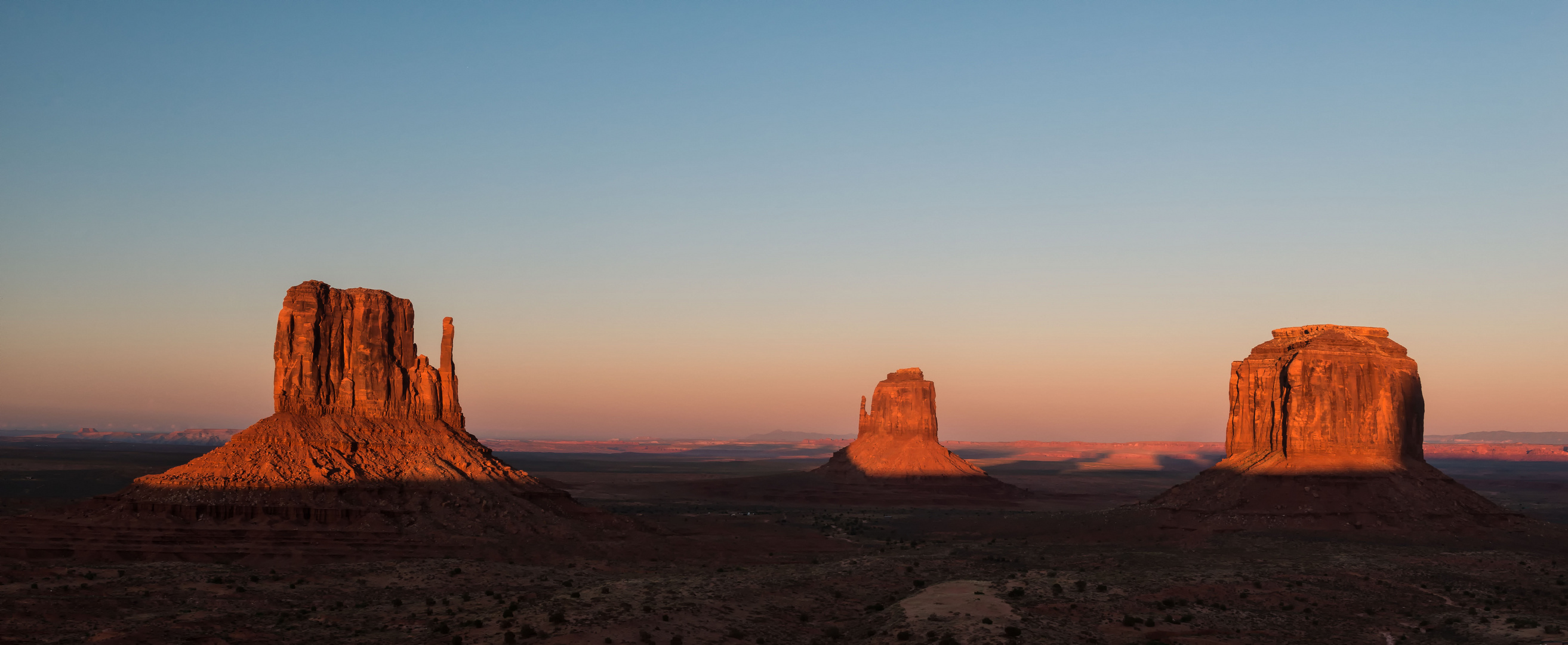 Buttes am Abend