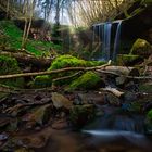 Butzbacher Wasserfall im Butzerbachtal,  auf dem Römerpfad