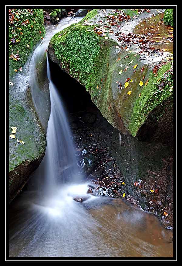 Butzerbachtal - kleiner Wasserfall