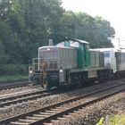 BUVL 295 037-1 und Lokomotion 185 662 am 02.09.2017 in Duisburg am Abzweig Lotharstrasse