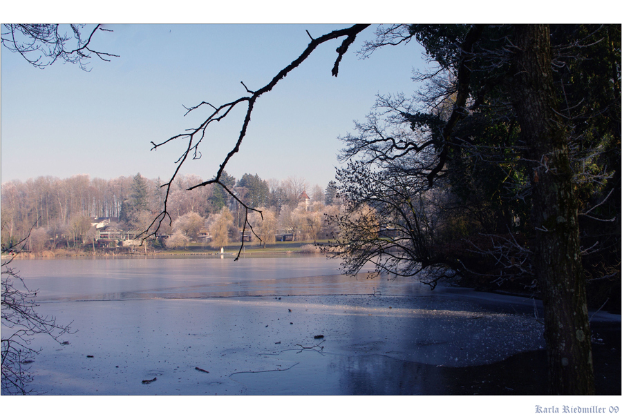 Buxheimer Weiher am 31.12.08