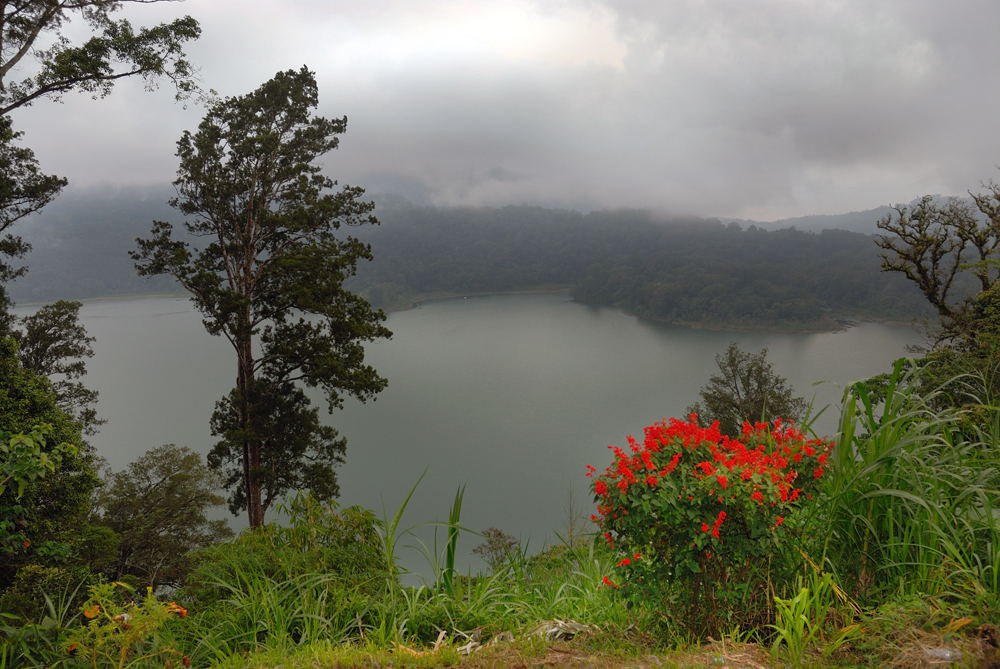 Buyan Volcano Lake