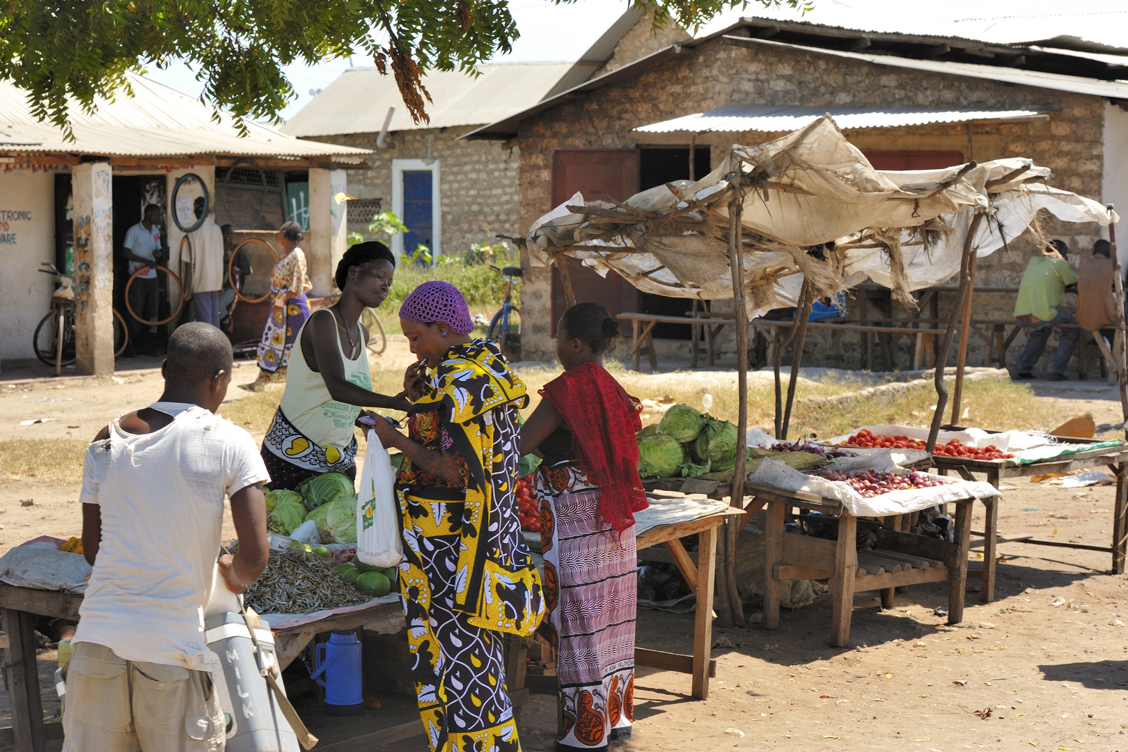 Buying where serviced, Ukunda, Kenya