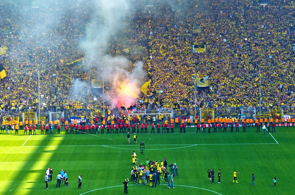 BVB Meisterschaftsspiel - Die Halle kocht!